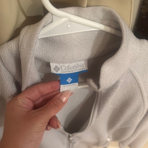 Columbia Gray Ski Jacket Lightweight Snow Coat - Picture 3 of 4